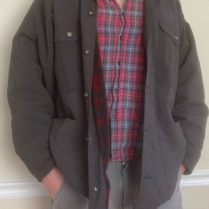 PATAGONIA DEEP PILE FLEECE LINED BARN JACKET MENS XL